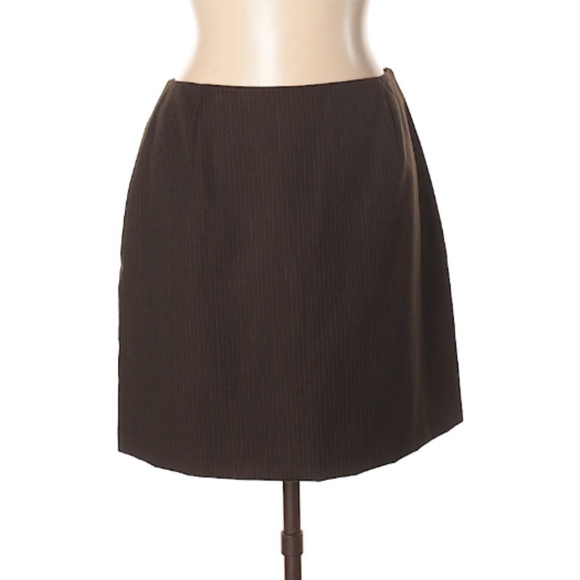 Banana Republic Wool Pinstripe Skirt - Picture 1 of 3